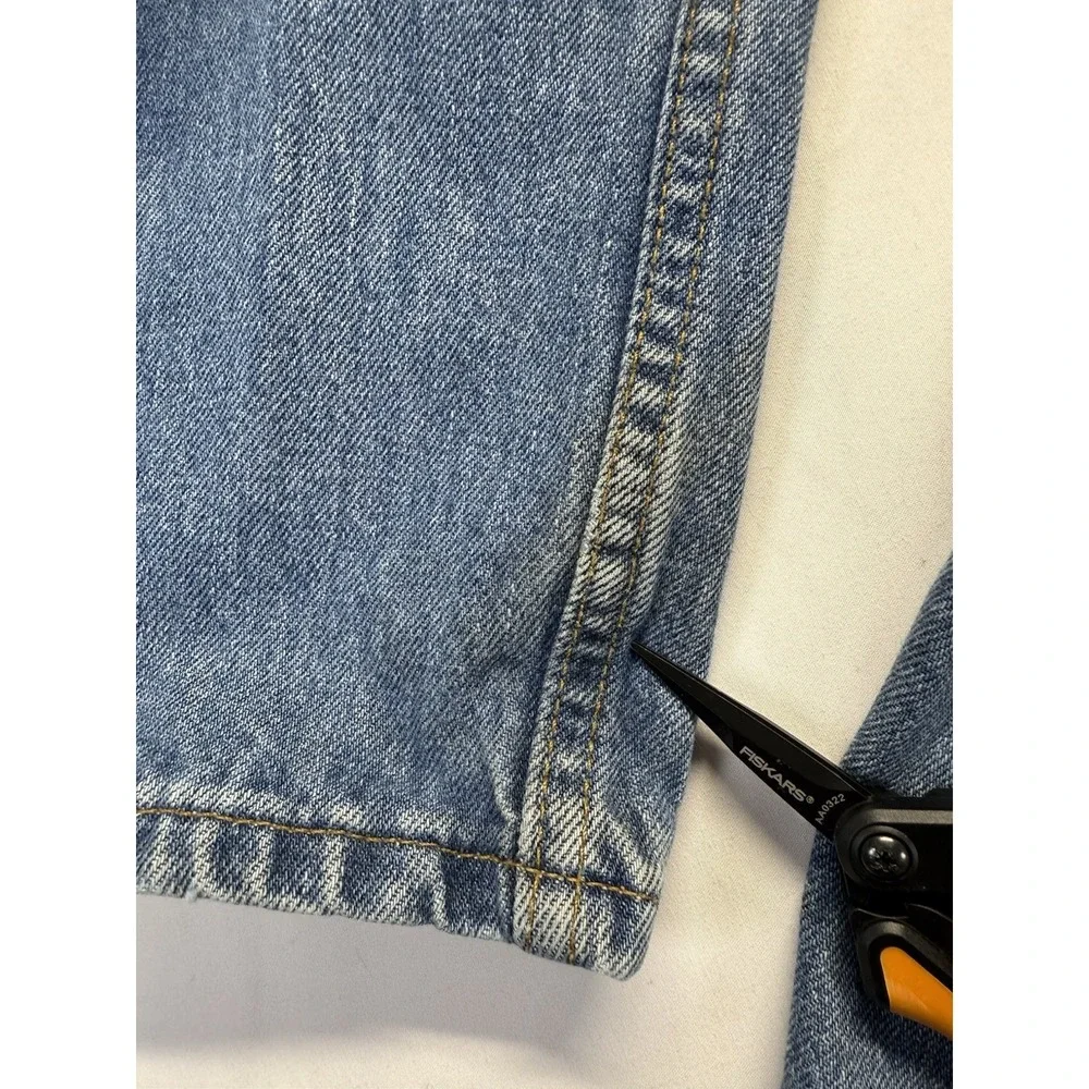 Levi's 505 Jeans Mens 32x30 Regular‎ Fit Blue medium Wash Denim